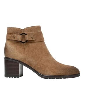 Naturalizer Brown Suede Ankle Boots